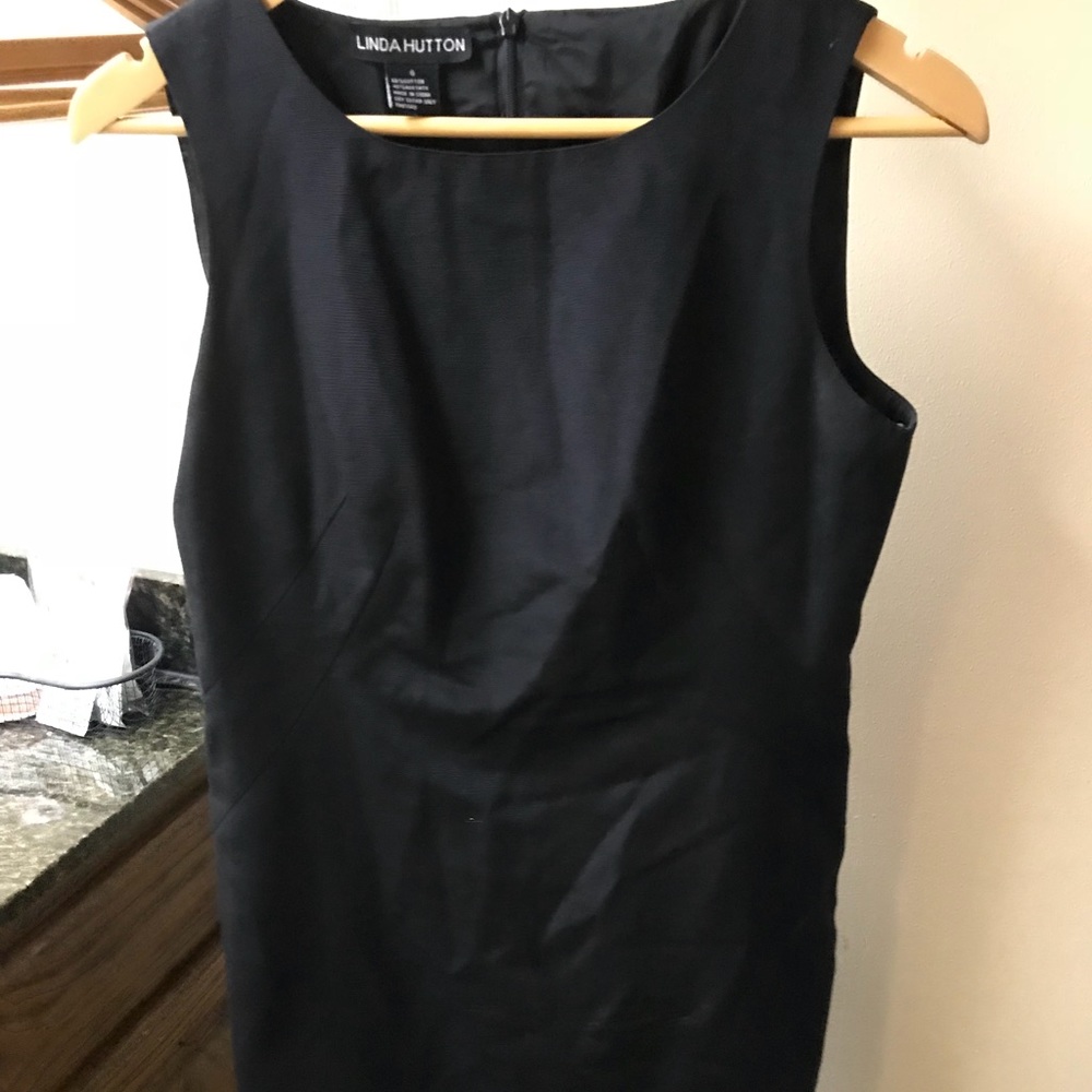 Linda Hutton Sleeveless Sheath Dress